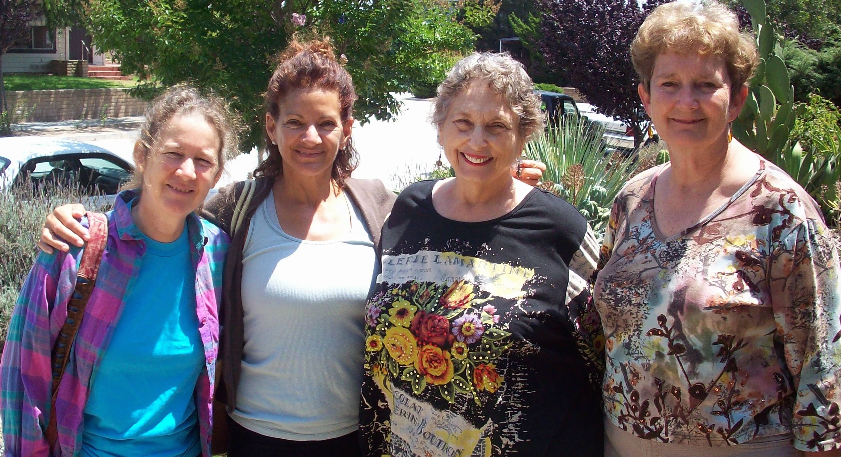 (From left) Rebecca Moore, Jordan Vilchez, Claire Janaro and Laura Johnston Kohl