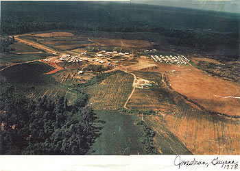 Jonestown from the air