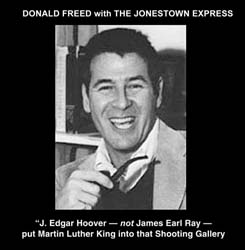 Donald Freed with the Jonestown Express