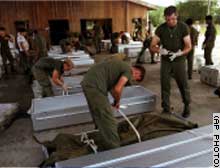 Jonestown Coffin