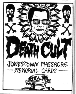 Death Cult cards sticker