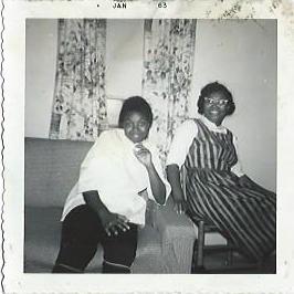 Rosa Lee Brown and sister Bertha Jackson in Tennessee