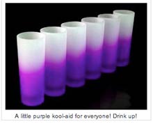 A little purple kool-aid for everyone! Drink up!