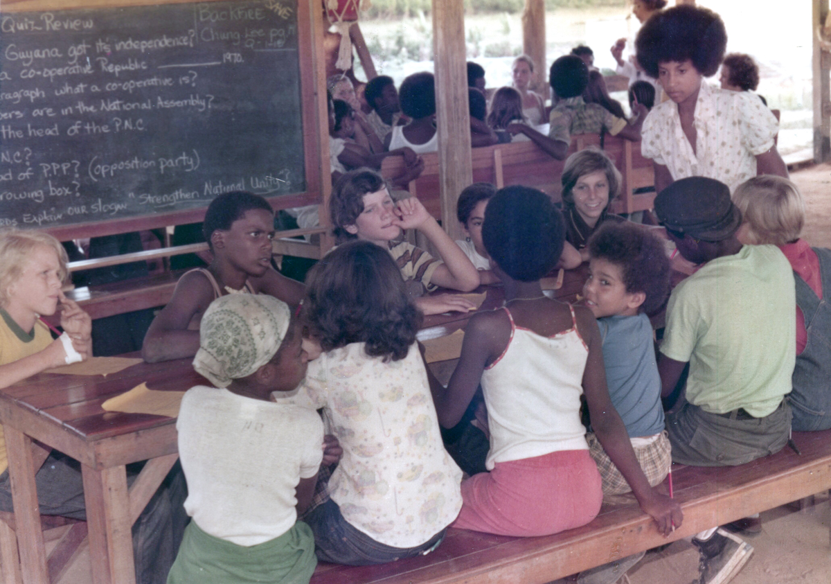 Class in Jonestown