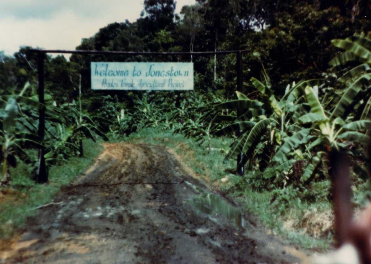 Jonestown 1978 Entrance